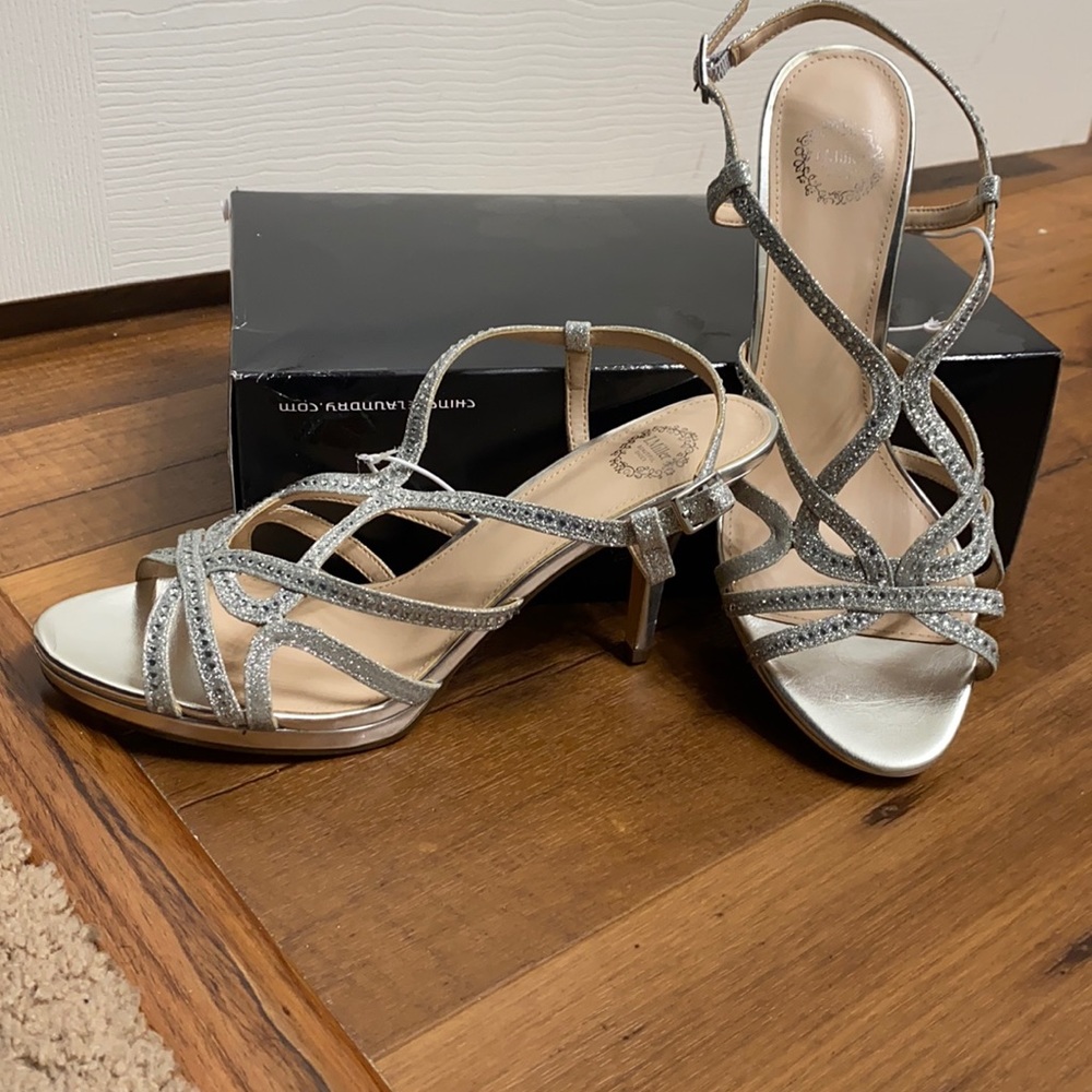 Pebble Taupe heels